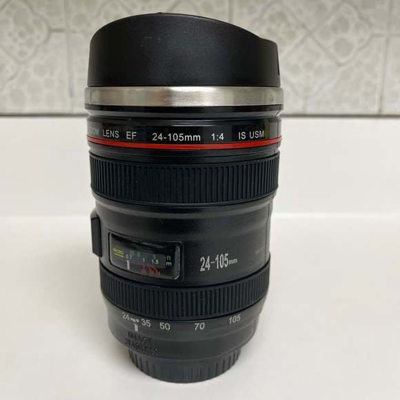 Caniam Camera Lens Travel Tumbler - Picture 1 of 6